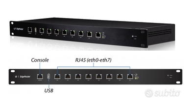 Ubiquiti EdgeRouter Er-8 Router Firewall Fibra NAT