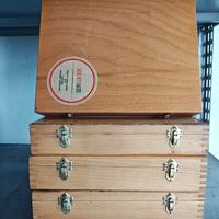 scatole in legno bolaffi 5 porta tutto piatti