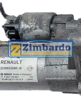 MOTORINO AVVIAMENTO NISSAN QASHQAI J11 1.6 DCI