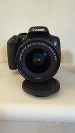 Canon Eos 750d + 2 obiettivi 10-18 & 18-55