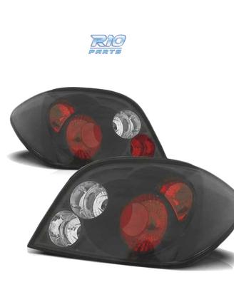 FANALI PEUGEOT 307 01-07 LOOK LEXUS NERO