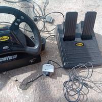 Volante + pedaliera  ps2
