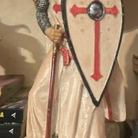 Statuetta-Guerriero Templare