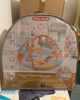 Palestrina play & relax baby gym baby smile NUOVO