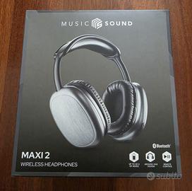 Cuffie Wireless MUSIC SOUND Maxi 2 (Bluetooth 5.0)