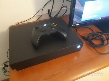 xbox one x con 4 giochi