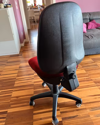 Sedia da Ufficio Rossa