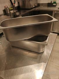Vaschette inox cucina professionale