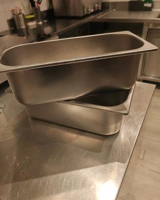Vaschette inox cucina professionale