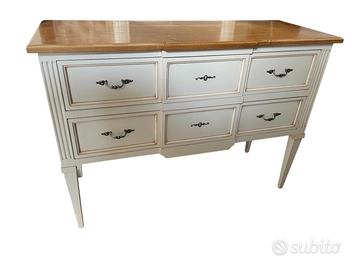 COMONCINO ARTIGIANALE STILE PROVENZALE SHABBY CHIC