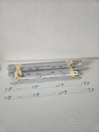 Set 36 Barre LED Retroilluminazione TV NUOVE