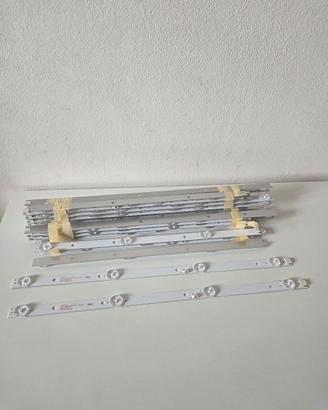 Set 36 Barre LED Retroilluminazione TV NUOVE