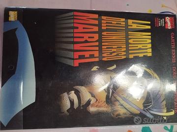 fumetto la morte dell' universo Marvel anno 1998