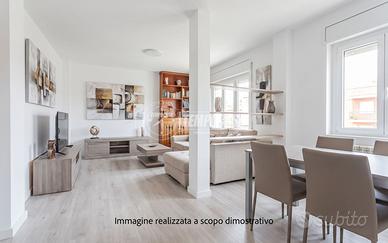 BORGOMANERO - QUADRILOCALE CON BOX DOPPIO