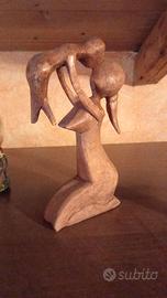 Statua in legno