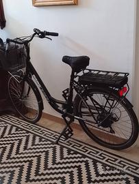 bicicletta con pedalata assistita