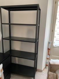 scaffalatura metallo 5 ripiani