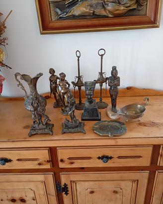 Stock ottone vintage 