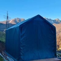 Tendone professionale 6x4m come nuovo in garanzia