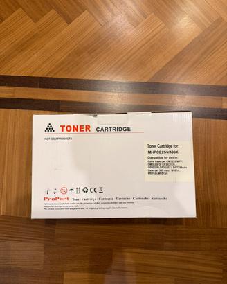 Toner compatibile HP CE250X / CE400X – Nuovo