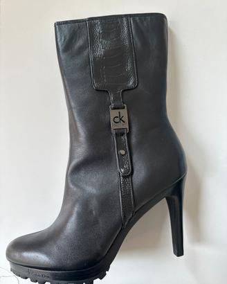 Stivali Calvin Klein nuovi taglia 40 tacco 10