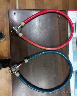 2 lucchetti con combinazione