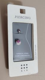 Piercing da ombelico "SIX" (nuovo)