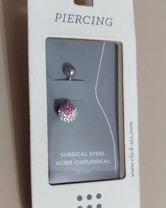 Piercing da ombelico "SIX" (nuovo)