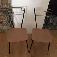 2 sedie vintage anni '60