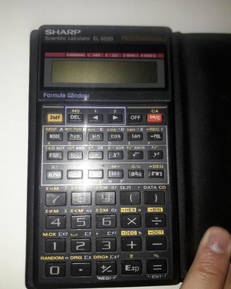 Calcolatrice scientifica Sharp El 5020 Vintage