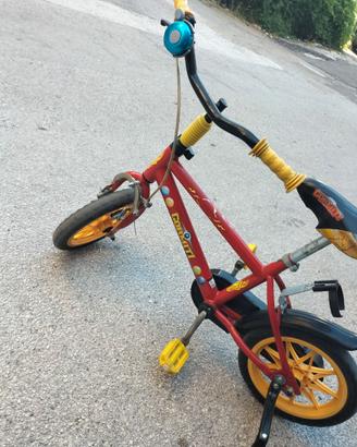 Bicicletta Gormiti bambino con rotelle