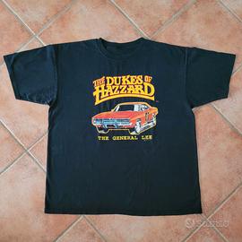 Maglietta Dukes of Hazzard General Lee Nera
