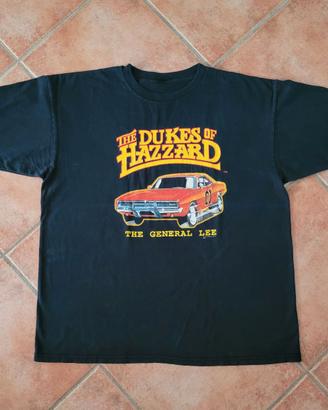 Maglietta Dukes of Hazzard General Lee Nera