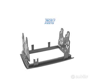 CORNICE NERA RADIO 2-DIN PER CITROEN JUMPER PEUGEO