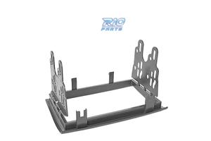 CORNICE NERA RADIO 2-DIN PER CITROEN JUMPER PEUGEO