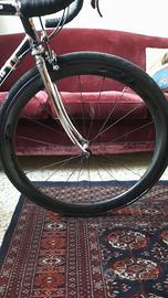 ruote in carbonio con copertoncini