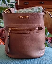Borsa a secchiello Miu Miu