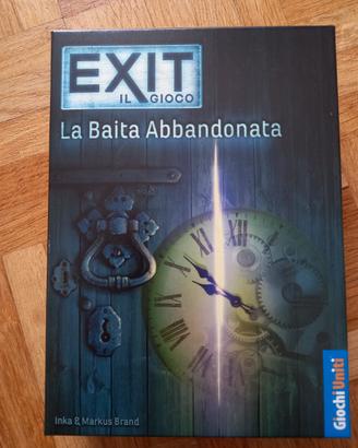 gioco exit la baita abbandonata