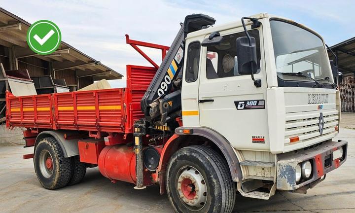 Renault Midliner G300 - Ribaltabile Gru Hiab