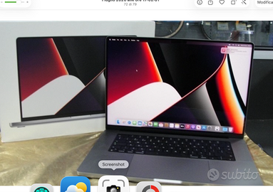 MacBook Pro 16 m1 anno 2022 59 cicli nuovo complet