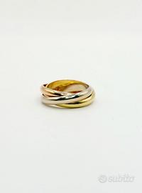 Anello trinity oro 18 kt gr. 7.68