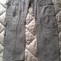 Pantaloni con tasconi skelton