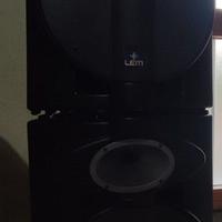 Casse passive LEM con subwoofer da riparare