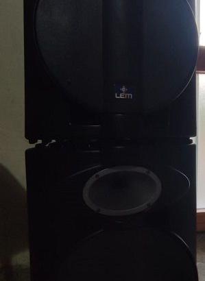 Casse passive LEM con subwoofer da riparare