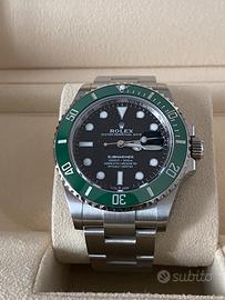 Rolex Ghiera verde 126610 LV Nuovo