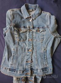 Giacchetto jeans ragazza 