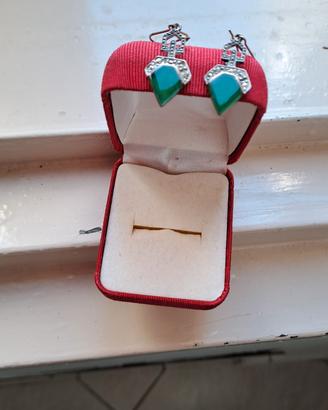 orecchini pendenti in argento 925 luiber 