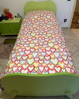 Letto singolo  da ragazza