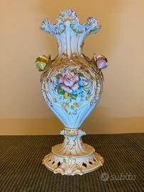 Vaso porcellana Vecchia Bassano