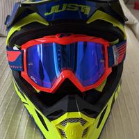Casco Just 1 e mascherina